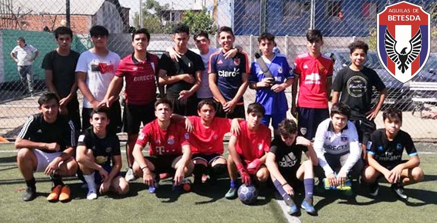 escuela de futbol aguilas - fundacion betesda